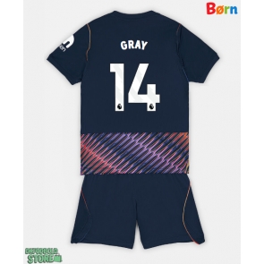 Tottenham Hotspur Archie Gray #14 Replika Babytøj Udebanesæt Børn 2026-27 Kortærmet (+ Korte bukser)